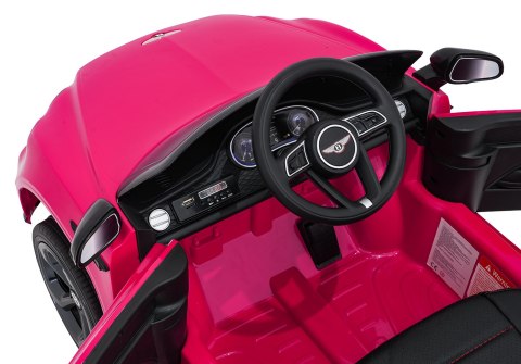 Auto na akumulator Bentley Bentayga S Różowy 2x35W