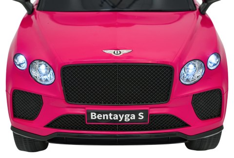 Auto na akumulator Bentley Bentayga S Różowy 2x35W