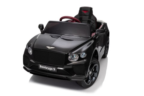 Bentley Bentayga S Czarny na Akumulator dla Dziecka | 12V, Pilot, Koła EVA