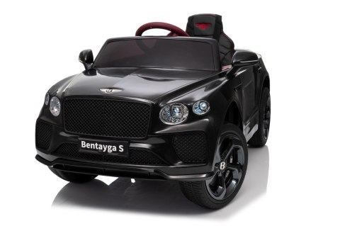 Bentley Bentayga S Czarny na Akumulator dla Dziecka | 12V, Pilot, Koła EVA