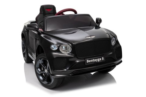 Bentley Bentayga S Czarny na Akumulator dla Dziecka | 12V, Pilot, Koła EVA