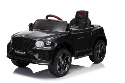 Bentley Bentayga S Czarny na Akumulator dla Dziecka | 12V, Pilot, Koła EVA