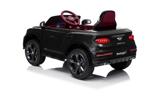 Bentley Bentayga S Czarny na Akumulator dla Dziecka | 12V, Pilot, Koła EVA