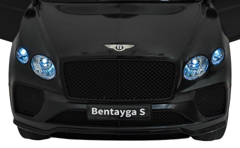 Bentley Bentayga S Czarny na Akumulator dla Dziecka | 12V, Pilot, Koła EVA
