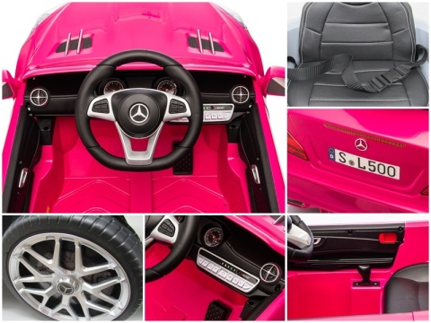 Mercedes SL500 Auto na Akumulator Li-ion | Licencja | Koła EVA