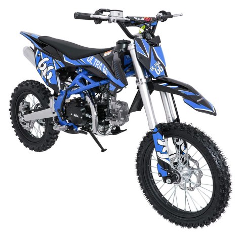 Motocykl Spalinowy 125cc Do 100km/h Ultra 66 E-Start 4-biegowy | Pit Bike