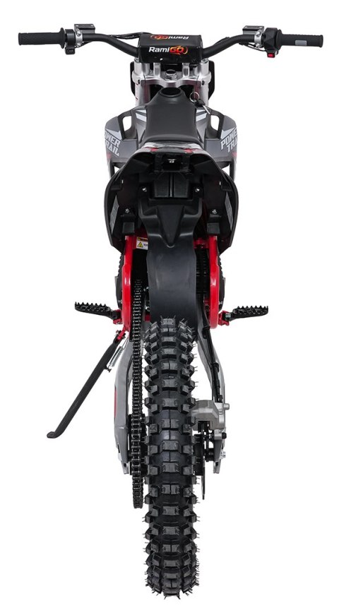 Motor Elektryczny POWER TRAIL czerwony 5000W pompowane opony