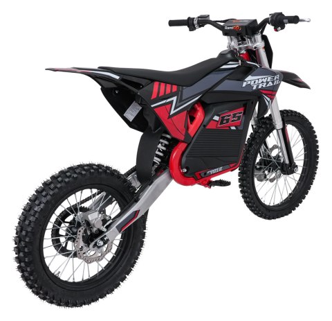 Motor Elektryczny POWER TRAIL czerwony 5000W pompowane opony