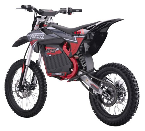 Motor Elektryczny POWER TRAIL czerwony 5000W pompowane opony