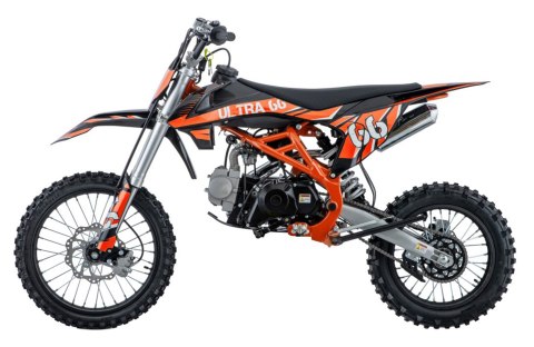 Pit Bike Ultra 66 125cc – Mocny Motocykl Spalinowy | Tarczowe Hamulce