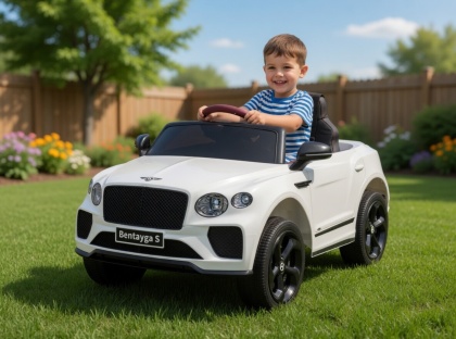 Pojazd Bentley Bentayga S Biały