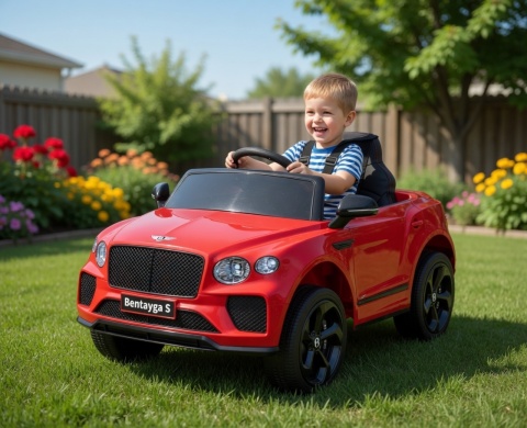 Pojazd Bentley Bentayga S Czerwony