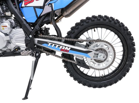 Pojazd Cross TITAN 300cc niebieski Motor Spalinowy dla Młodzieży