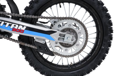 Pojazd Cross TITAN 300cc niebieski Motor Spalinowy dla Młodzieży