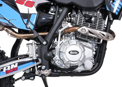 Pojazd Cross TITAN 300cc niebieski Motor Spalinowy dla Młodzieży
