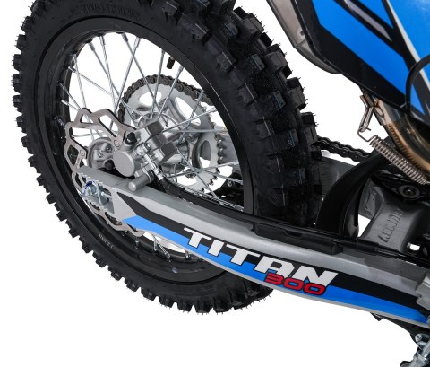 Pojazd Cross TITAN 300cc niebieski Motor Spalinowy dla Młodzieży