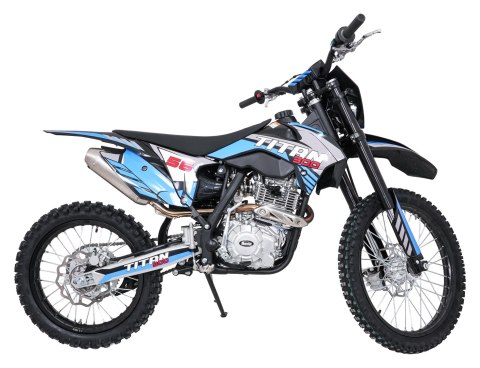 Pojazd Cross TITAN 300cc niebieski Motor Spalinowy dla Młodzieży
