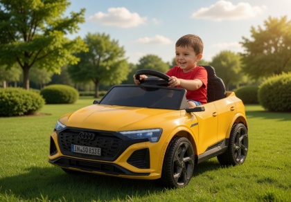 Pojazd Audi SQ8 Żółty