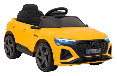 Pojazd Eltreyczny Audi SQ8 Żółty dla dziecka