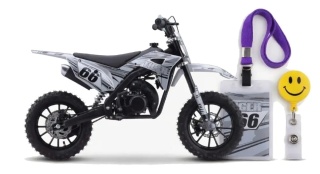 Pojazd Motor Spalinowy 49CC TIGER Czarny