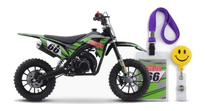 Pojazd Motor Spalinowy 49CC TIGER Zielony