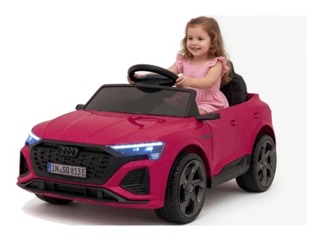 Pojazd na akumulator Audi SQ8 Różowy