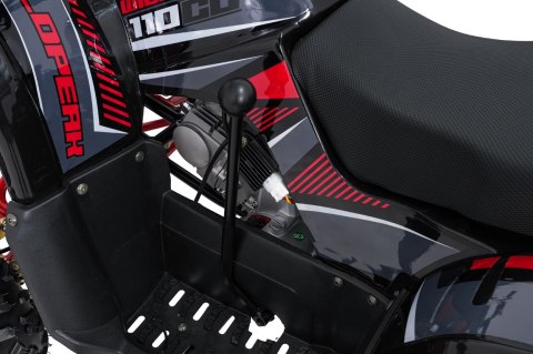 Quad Spalinowy WILDPEAK 110cc czerwony Mocny Quad dla Dzieci i Młodzieży