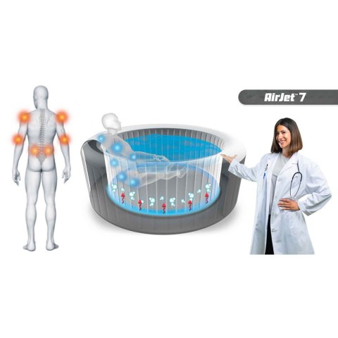 Dmuchane SPA Lay-Z Toronto 7 osobowe hydromasaż WiFi Bestway 6001W