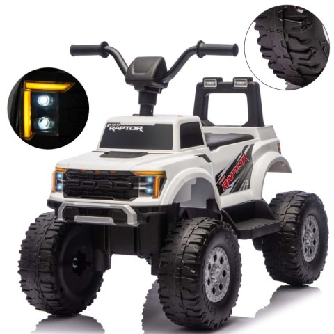 Milly Mally Pojazd na akumulator Ford F-150 Raptor White