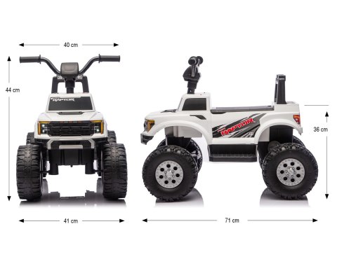 Milly Mally Pojazd na akumulator Ford F-150 Raptor White