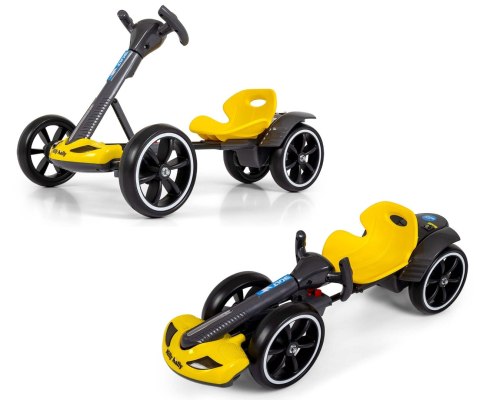 Milly Mally Pojazd na akumulator Gokart Bolt Yellow