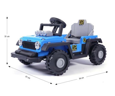 Milly Mally Pojazd na akumulator Prime 2w1 Blue