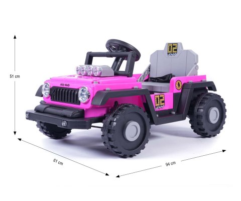 Milly Mally Pojazd na akumulator Prime 2w1 Pink