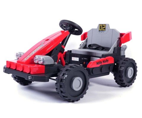 Milly Mally Pojazd na akumulator Prime 2w1 Red