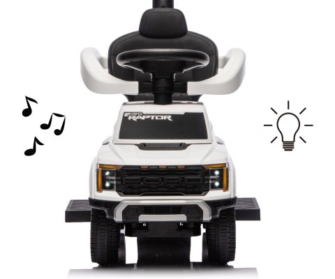 Milly Mally Pojazd z rączką Ford F-150 3w1 White