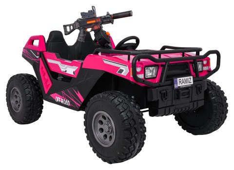 Pojazd Buggy PROSPECTOR 4x4 STRONG Różowy