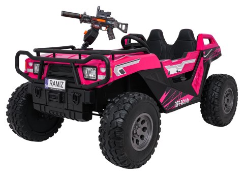 Pojazd Buggy PROSPECTOR 4x4 STRONG Różowy