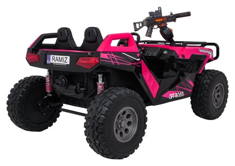 Pojazd Buggy PROSPECTOR 4x4 STRONG Różowy