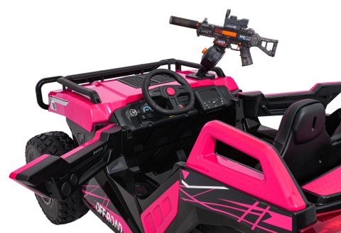 Pojazd Buggy PROSPECTOR 4x4 STRONG Różowy