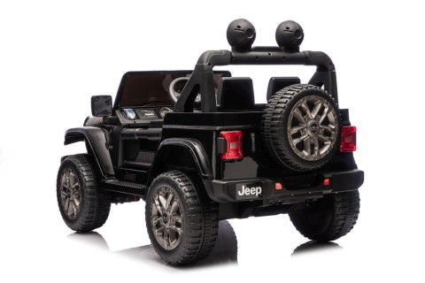 Auto na akumulator Jeep Wrangler Rubicon LIFT Czarny 24V 4x200W
