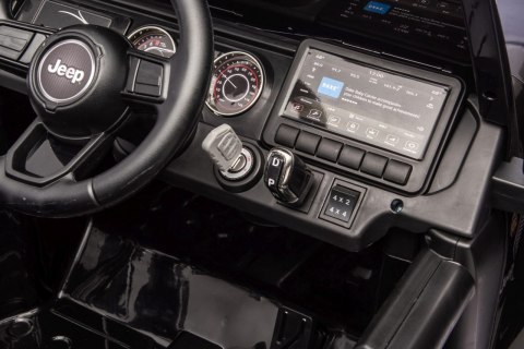 Auto na akumulator Jeep Wrangler Rubicon LIFT Czarny 24V 4x200W