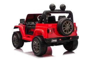 Pojazd Jeep Wrangler Rubicon LIFT PA.DK-JWR556.CZ Czerwony 4x200W