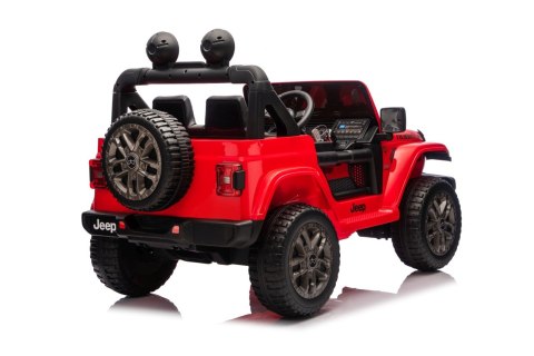Pojazd Jeep Wrangler Rubicon LIFT PA.DK-JWR556.CZ Czerwony 4x200W