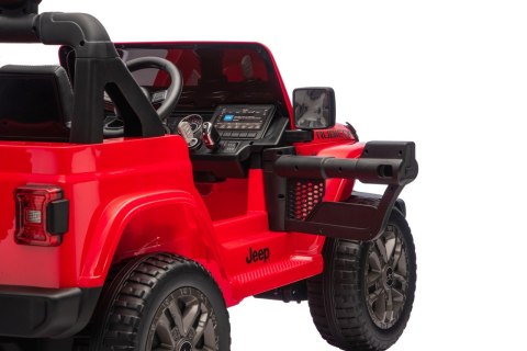 Pojazd Jeep Wrangler Rubicon LIFT PA.DK-JWR556.CZ Czerwony 4x200W
