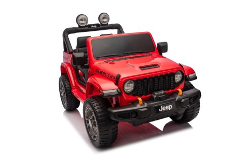 Pojazd Jeep Wrangler Rubicon LIFT PA.DK-JWR556.CZ Czerwony 4x200W