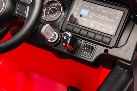 Pojazd Jeep Wrangler Rubicon LIFT PA.DK-JWR556.CZ Czerwony 4x200W