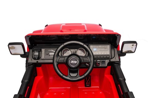 Pojazd Jeep Wrangler Rubicon LIFT PA.DK-JWR556.CZ Czerwony 4x200W