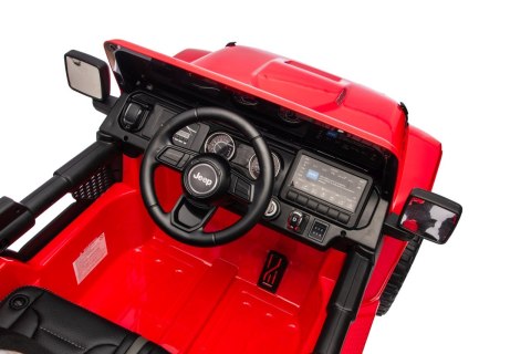 Pojazd Jeep Wrangler Rubicon LIFT PA.DK-JWR556.CZ Czerwony 4x200W