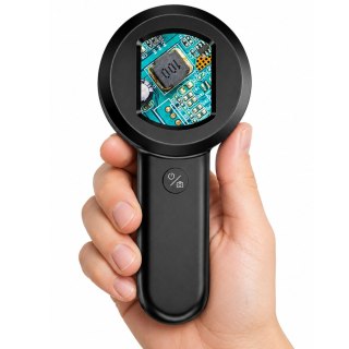 Przenośny Mikroskop Cyfrowy Ręczny Kamera HD 100x Ekran IPS 8 Diod LED