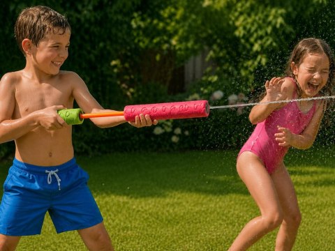 Armatka Wodna Piankowy Pistolet Sikawka na Basen Plażę ZA6152